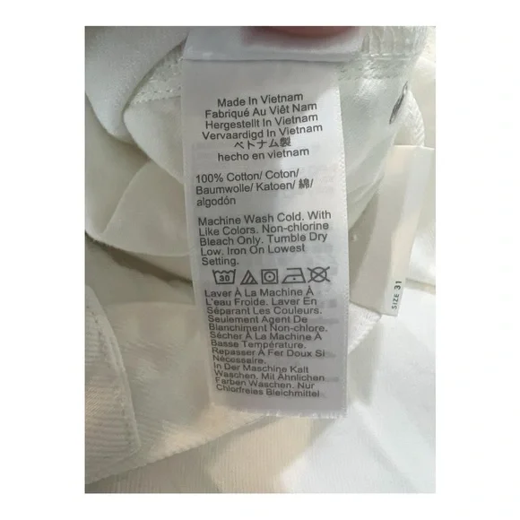 J.Crew High-rise Super Wide-leg Jeans in White Womens Size 31 and 32 NEW BX951 - Picture 4 of 15